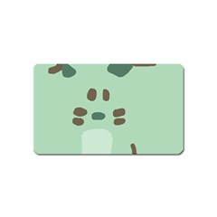 Lineless Background For Minty Wildlife Monster Magnet (name Card) by Mariart