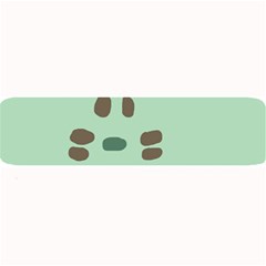 Lineless Background For Minty Wildlife Monster Large Bar Mats by Mariart