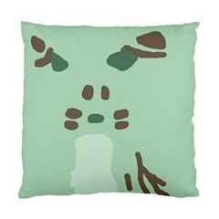 Lineless Background For Minty Wildlife Monster Standard Cushion Case (one Side) by Mariart