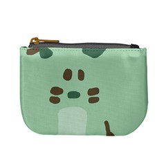 Lineless Background For Minty Wildlife Monster Mini Coin Purses by Mariart