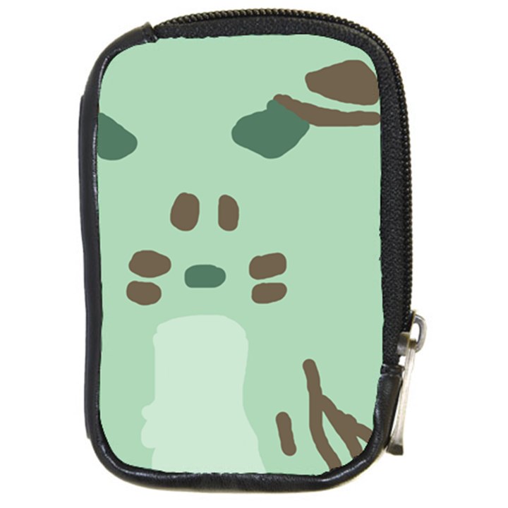 Lineless Background For Minty Wildlife Monster Compact Camera Cases