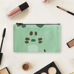 Lineless Background For Minty Wildlife Monster Cosmetic Bag (small)  by Mariart