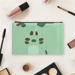 Lineless Background For Minty Wildlife Monster Cosmetic Bag (medium)  by Mariart