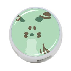 Lineless Background For Minty Wildlife Monster 4-port Usb Hub (one Side) by Mariart