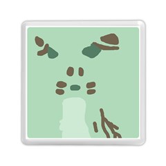 Lineless Background For Minty Wildlife Monster Memory Card Reader (square) 