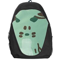 Lineless Background For Minty Wildlife Monster Backpack Bag by Mariart