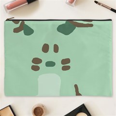 Lineless Background For Minty Wildlife Monster Cosmetic Bag (xxxl) 