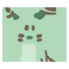 Lineless Background For Minty Wildlife Monster Double Sided Flano Blanket (small)  by Mariart