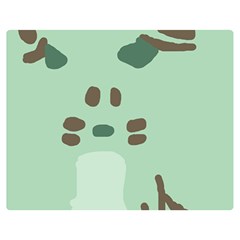 Lineless Background For Minty Wildlife Monster Double Sided Flano Blanket (medium)  by Mariart