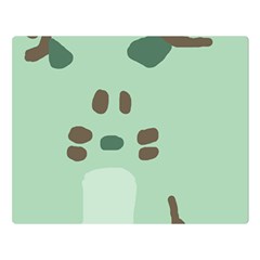 Lineless Background For Minty Wildlife Monster Double Sided Flano Blanket (large)  by Mariart