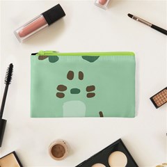 Lineless Background For Minty Wildlife Monster Cosmetic Bag (xs) by Mariart