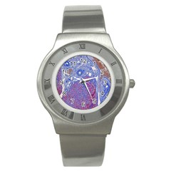 Histology Inc Histo Logistics Incorporated Human Liver Rhodanine Stain Copper Stainless Steel Watch by Mariart