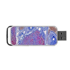 Histology Inc Histo Logistics Incorporated Human Liver Rhodanine Stain Copper Portable Usb Flash (one Side) by Mariart