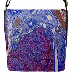 Histology Inc Histo Logistics Incorporated Human Liver Rhodanine Stain Copper Flap Messenger Bag (s) by Mariart