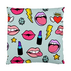 Lipstick Lips Heart Valentine Star Lightning Beauty Sexy Standard Cushion Case (one Side)