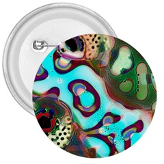 Multiscale Turing Pattern Recursive Coupled Stone Rainbow 3  Buttons by Mariart