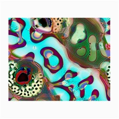 Multiscale Turing Pattern Recursive Coupled Stone Rainbow Small Glasses Cloth (2-side) by Mariart