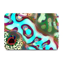 Multiscale Turing Pattern Recursive Coupled Stone Rainbow Plate Mats by Mariart