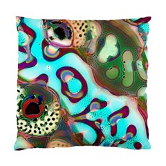 Multiscale Turing Pattern Recursive Coupled Stone Rainbow Standard Cushion Case (two Sides) by Mariart