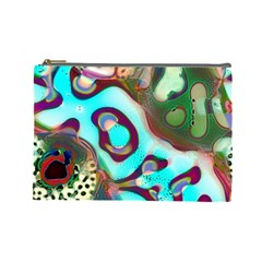 Multiscale Turing Pattern Recursive Coupled Stone Rainbow Cosmetic Bag (large)  by Mariart