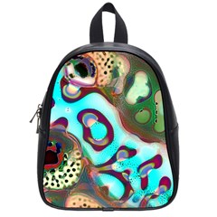 Multiscale Turing Pattern Recursive Coupled Stone Rainbow School Bag (small)