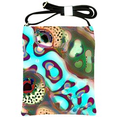 Multiscale Turing Pattern Recursive Coupled Stone Rainbow Shoulder Sling Bags by Mariart