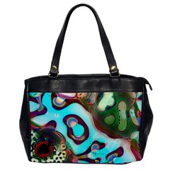 Multiscale Turing Pattern Recursive Coupled Stone Rainbow Office Handbags by Mariart