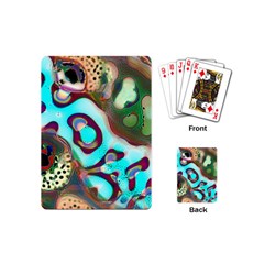 Multiscale Turing Pattern Recursive Coupled Stone Rainbow Playing Cards (mini)  by Mariart