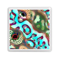 Multiscale Turing Pattern Recursive Coupled Stone Rainbow Memory Card Reader (square)  by Mariart