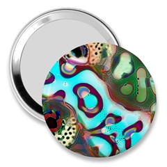 Multiscale Turing Pattern Recursive Coupled Stone Rainbow 3  Handbag Mirrors