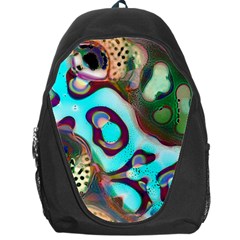 Multiscale Turing Pattern Recursive Coupled Stone Rainbow Backpack Bag by Mariart