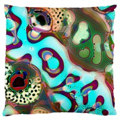 Multiscale Turing Pattern Recursive Coupled Stone Rainbow Large Flano Cushion Case (two Sides) by Mariart