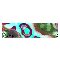 Multiscale Turing Pattern Recursive Coupled Stone Rainbow Satin Scarf (oblong) by Mariart