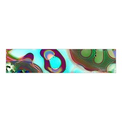 Multiscale Turing Pattern Recursive Coupled Stone Rainbow Velvet Scrunchie by Mariart