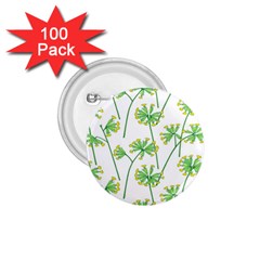 Marimekko Fabric Flower Floral Leaf 1 75  Buttons (100 Pack)  by Mariart