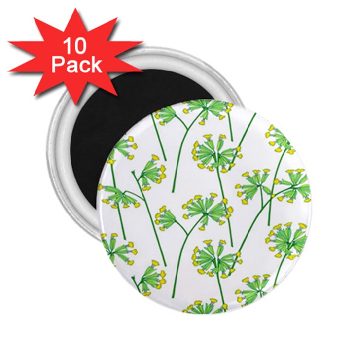 Marimekko Fabric Flower Floral Leaf 2.25  Magnets (10 pack) 