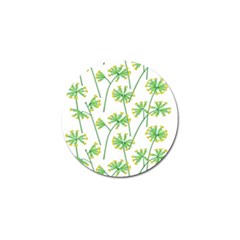 Marimekko Fabric Flower Floral Leaf Golf Ball Marker by Mariart