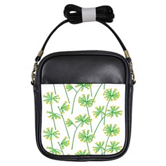 Marimekko Fabric Flower Floral Leaf Girls Sling Bags