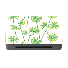 Marimekko Fabric Flower Floral Leaf Memory Card Reader With Cf by Mariart