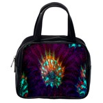 Live Green Brain Goniastrea Underwater Corals Consist Small Classic Handbags (2 Sides) Back