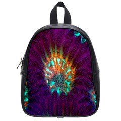 Live Green Brain Goniastrea Underwater Corals Consist Small School Bag (small) by Mariart