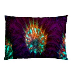 Live Green Brain Goniastrea Underwater Corals Consist Small Pillow Case (two Sides) by Mariart