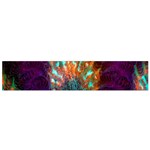 Live Green Brain Goniastrea Underwater Corals Consist Small Flano Scarf (Small) Front