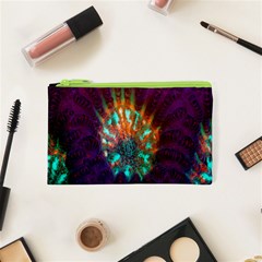 Live Green Brain Goniastrea Underwater Corals Consist Small Cosmetic Bag (xs)