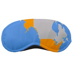 Map Transform World Sleeping Masks