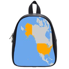 Map Transform World School Bag (small)