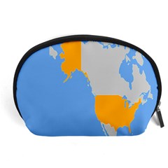 Map Transform World Accessory Pouches (large)  by Mariart