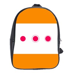 Patterns Types Drag Swipe Fling Activities Gestures School Bag (large) by Mariart