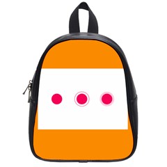 Patterns Types Drag Swipe Fling Activities Gestures School Bag (small) by Mariart