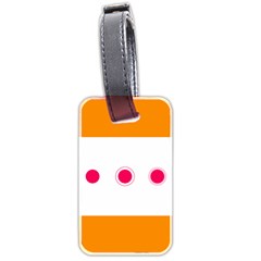 Patterns Types Drag Swipe Fling Activities Gestures Luggage Tags (two Sides) by Mariart